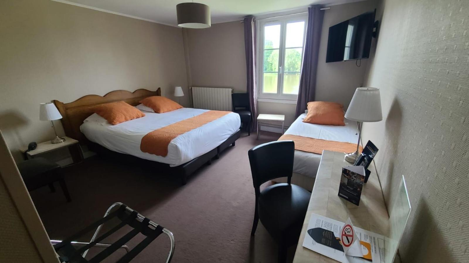 Hostellerie De Pavillon Saint-Hubert Gouvieux Dış mekan fotoğraf